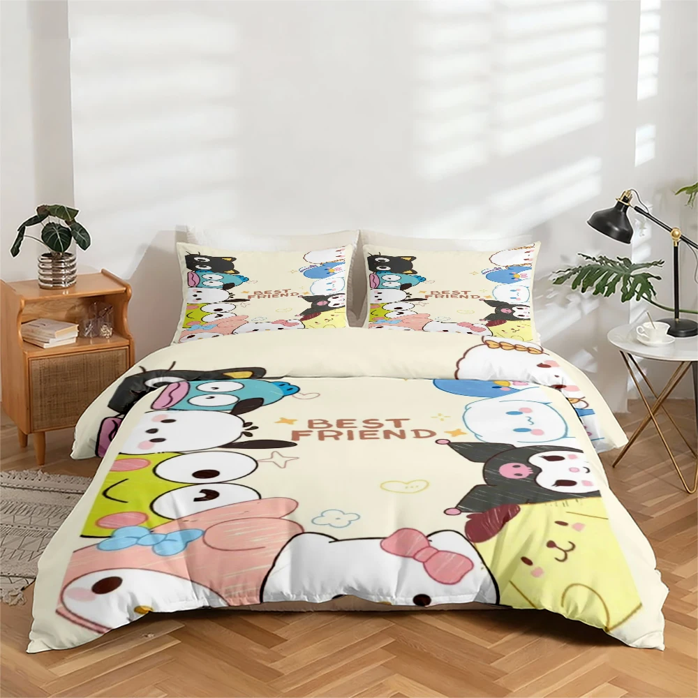 3-Piece High-Definition Digital Print Bedding Set, Large Patterned Duvet Cover Set with Cartoon Cute Animal Designs, Includes 1 Duvet Cover + 2 Pillowcases, Suitable for Bedroom, Guest Room, Home Decoration, Polyester Fiber Duvet Cover + Pillowcases, Ultr
3-Piece High-Definition Digital Print Bedding Set, Large Patterned Duvet Cover Set with Cartoon Cute Animal Designs, Includes 1 Duvet Cover + 2 Pillowcases, Suitable for Bedroom, Guest Room, Home Decoration, Polyester Fiber Duvet Cover + Pillowcases, Ultr