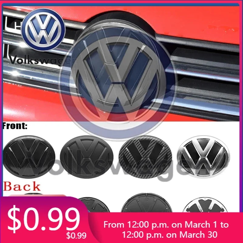 Emblems For VOLKSWAGEN 2Pcs VW Replacement Front Grill Badge Rear Trunk Lid Emblem Logo Decorative For Volkswagen Polo 6 6C 2014
Emblems For VOLKSWAGEN 2Pcs VW Replacement Front Grill Badge Rear Trunk Lid Emblem Logo Decorative For Volkswagen Polo 6 6C 2014