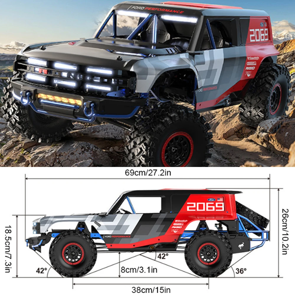 MJX HYPER 1/8 H8P Full-Function Sensible Brushless Climbing Car Alloy Remote Control Off Road Vehicle Toy Electric 4WD Vehicle
MJX HYPER 1/8 H8P Full-Function Sensible Brushless Climbing Car Alloy Remote Control Off Road Vehicle Toy Electric 4WD Vehicle