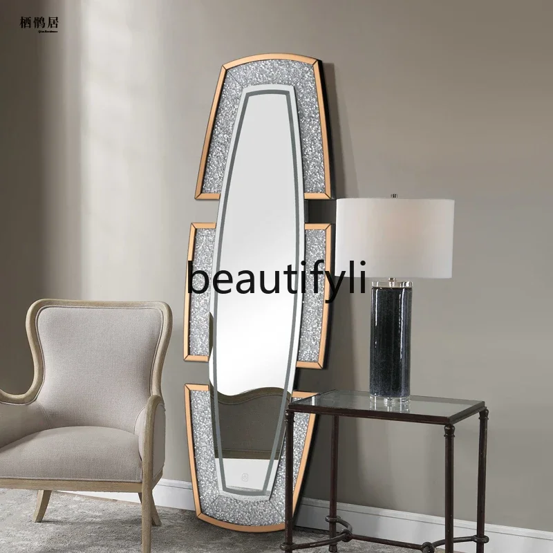 xx1European floor-to-ceiling full-length mirror, living room entrance wall decoration, bedroom dressing mirror
xx1European floor-to-ceiling full-length mirror, living room entrance wall decoration, bedroom dressing mirror