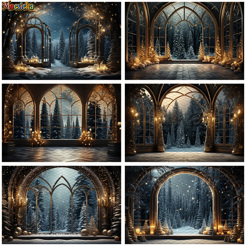 Winter Palace Courtyard Theme Christmas Background Kid Adult Family Portrait Photography Xmas Tree Forest Window Snowflake
Winter Palace Courtyard Theme Christmas Background Kid Adult Family Portrait Photography Xmas Tree Forest Window Snowflake