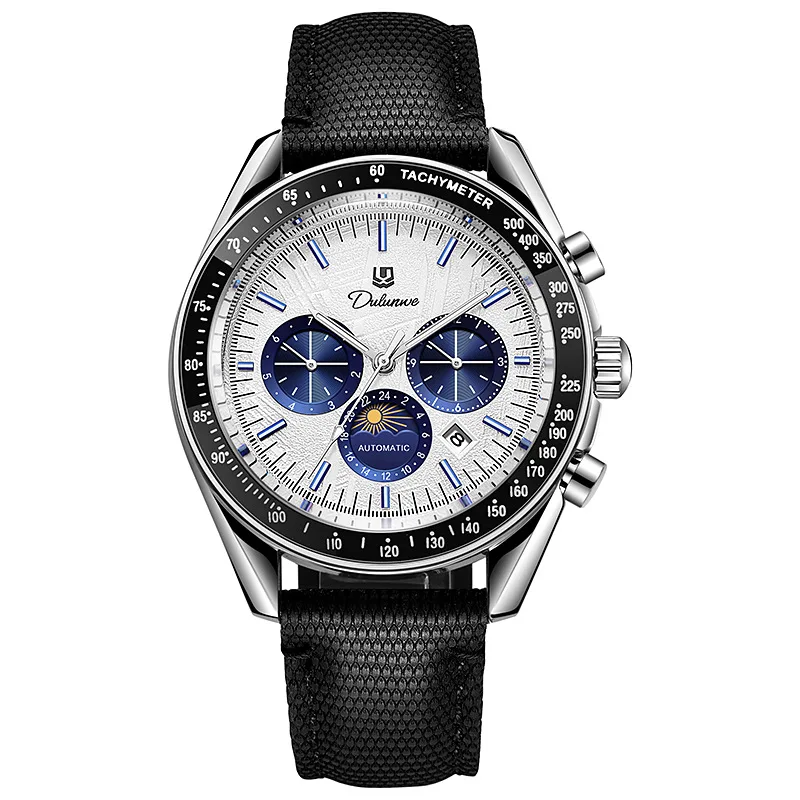 Duranway Speedmaster series watch fully automatic mechanical men's watch luminous waterproof explosion
Duranway Speedmaster series watch fully automatic mechanical men's watch luminous waterproof explosion