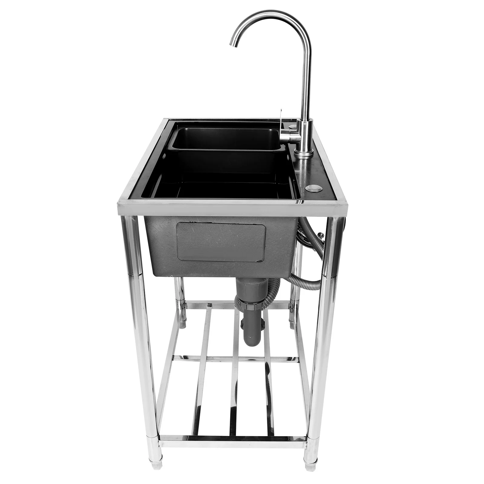Stainless Steel Utility Sink Adjustable Stand Deep Utility Sink Rust Proof for Kitchen Bathrooms Laundry Room
Stainless Steel Utility Sink Adjustable Stand Deep Utility Sink Rust Proof for Kitchen Bathrooms Laundry Room