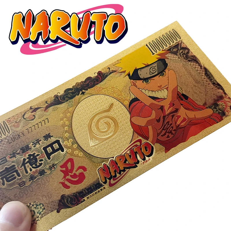 Anime Naruto Golden Toys Cards Commemorative Banknote Action Figures Collection Movie Peripherals Best Gifts For Children Adults
Anime Naruto Golden Toys Cards Commemorative Banknote Action Figures Collection Movie Peripherals Best Gifts For Children Adults
