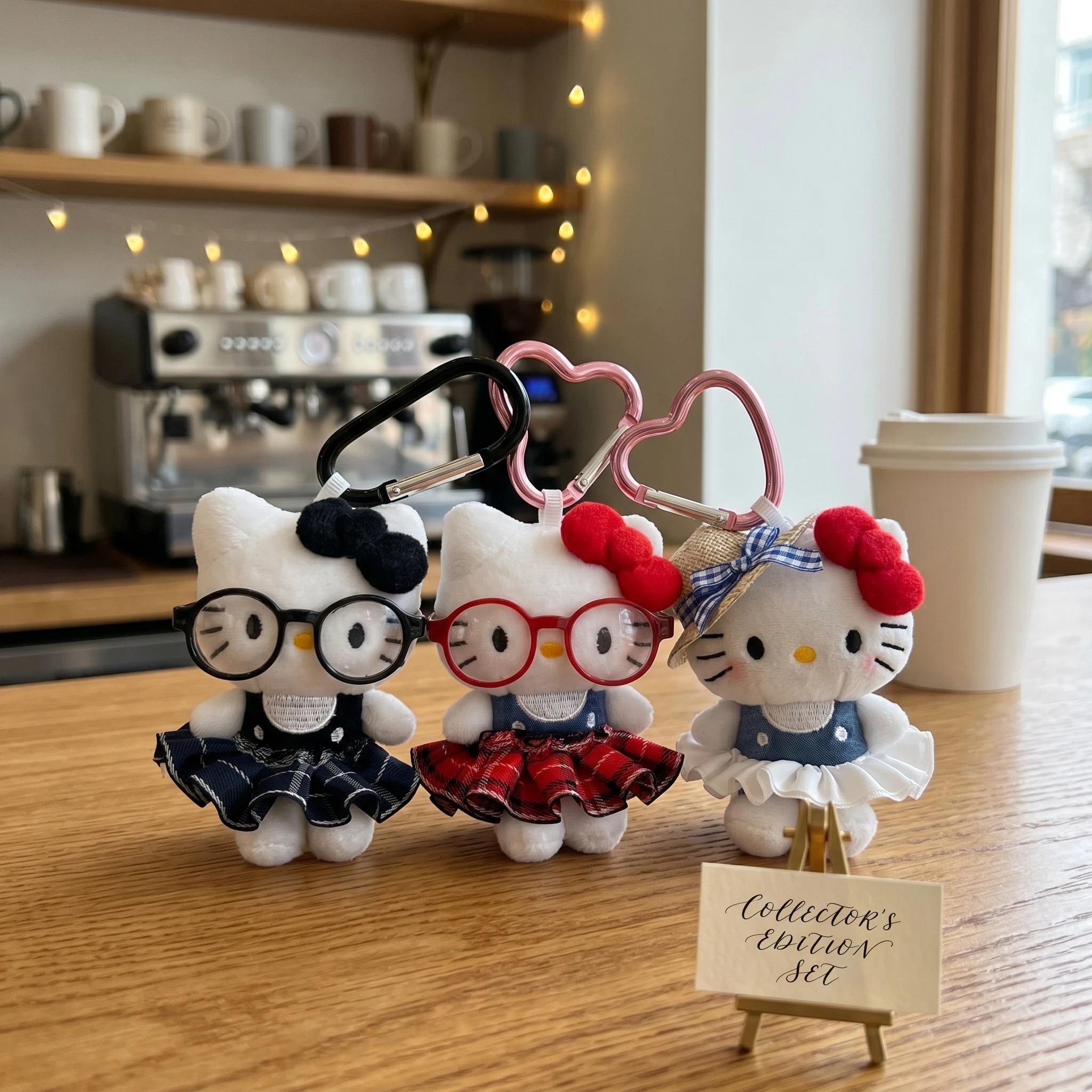 Hello Kitty Kawaii Plush Keychain Cartoon Bag Pendant Cute Doll Decoration Backpack Charm Christmas Gift for Girls Women
Hello Kitty Kawaii Plush Keychain Cartoon Bag Pendant Cute Doll Decoration Backpack Charm Christmas Gift for Girls Women