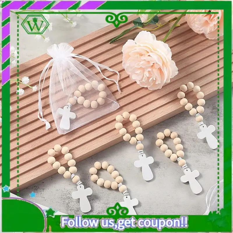 Latest-36Pcs Wooden Rosary Rosary Beads With White Mesh Bags For Baptism First Communion Confirmation Baby Shower Bridal Shower
Latest-36Pcs Wooden Rosary Rosary Beads With White Mesh Bags For Baptism First Communion Confirmation Baby Shower Bridal Shower