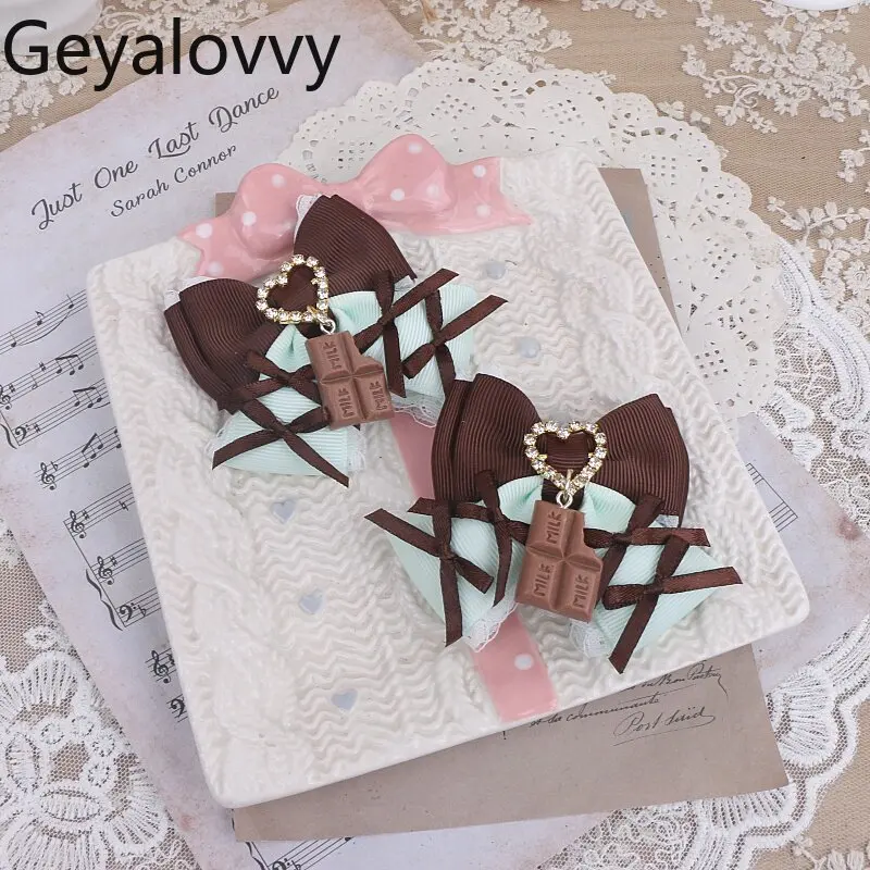 2026 New Versatile Hair Clip Lolita Handmade Japanese Sweet Cute Pendant Lace Trim Bow Hairclip Headwear Accessories
2026 New Versatile Hair Clip Lolita Handmade Japanese Sweet Cute Pendant Lace Trim Bow Hairclip Headwear Accessories