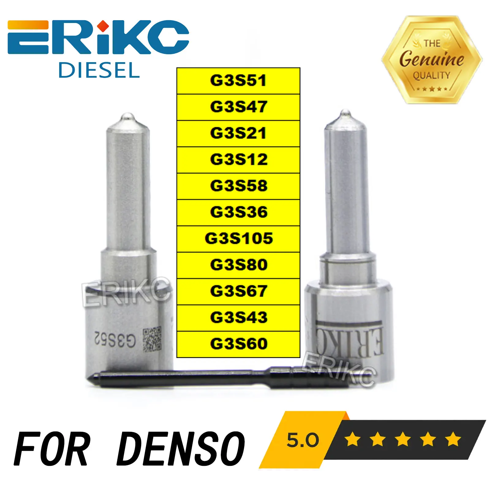 G3S51 G3S47 G3S21 G3S12 G3S58 G3S36 Diesel Fuel Injector Nozzle G3S105 G3S80 G3S67 G3S43 G3S60 for Injection
G3S51 G3S47 G3S21 G3S12 G3S58 G3S36 Diesel Fuel Injector Nozzle G3S105 G3S80 G3S67 G3S43 G3S60 for Injection