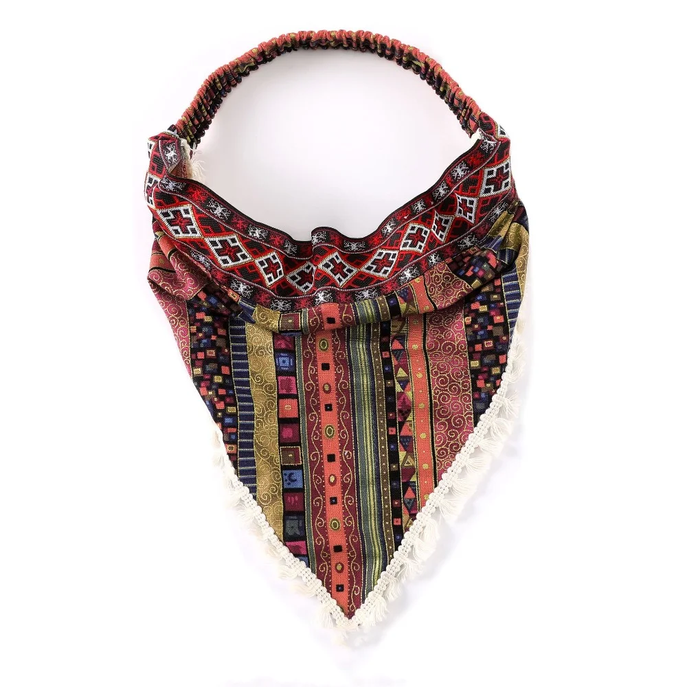 New Ethnic Style Women Turban Floral Fringe Head Kerchief Scarf Triangle Hair Accessories Hair Bandana Summer
New Ethnic Style Women Turban Floral Fringe Head Kerchief Scarf Triangle Hair Accessories Hair Bandana Summer