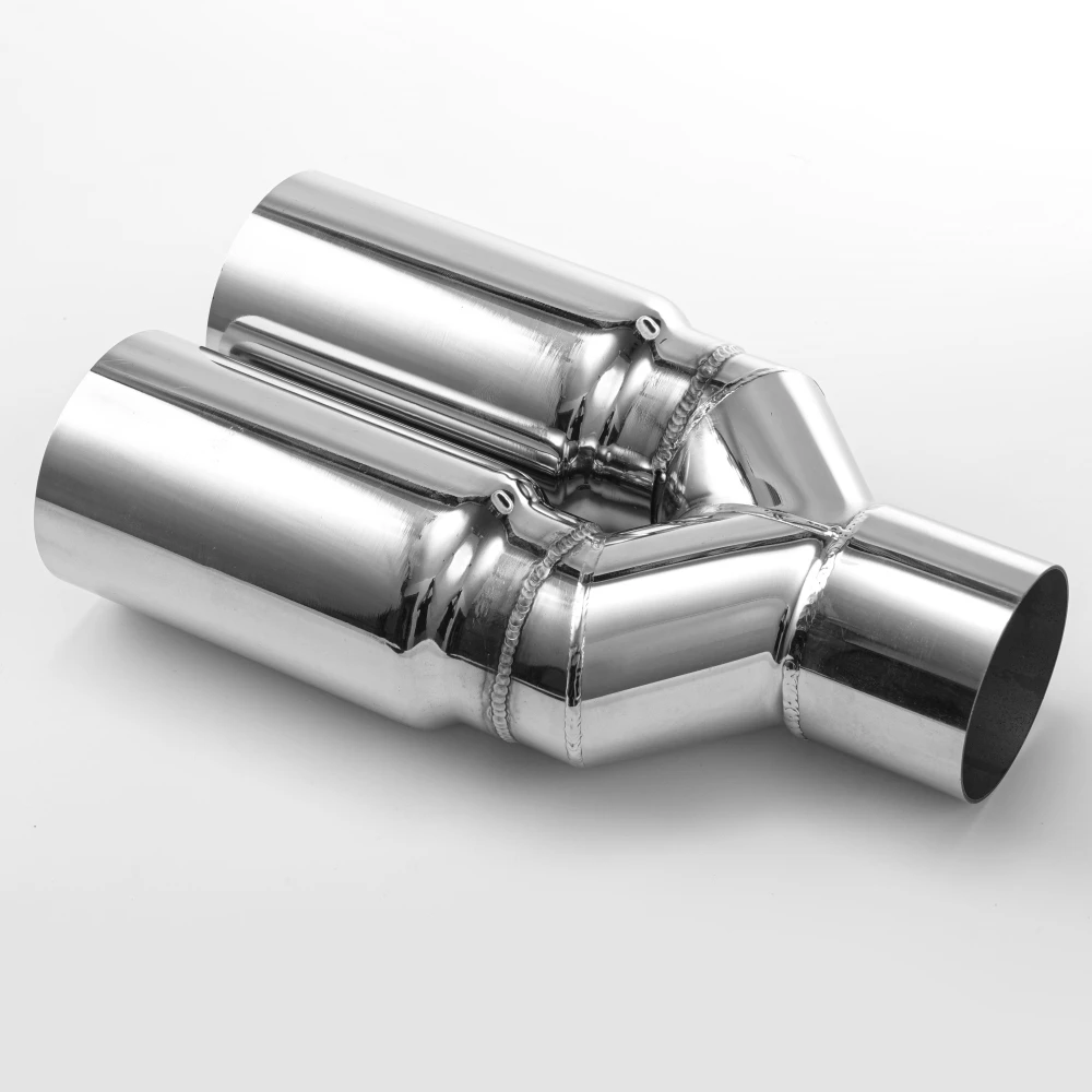 Universal 63MM Double Exhaust Tip Pipe Nozzle Stainless Steel Straight Edge Polished Silver Welding Muffler Tail Pipe
Universal 63MM Double Exhaust Tip Pipe Nozzle Stainless Steel Straight Edge Polished Silver Welding Muffler Tail Pipe