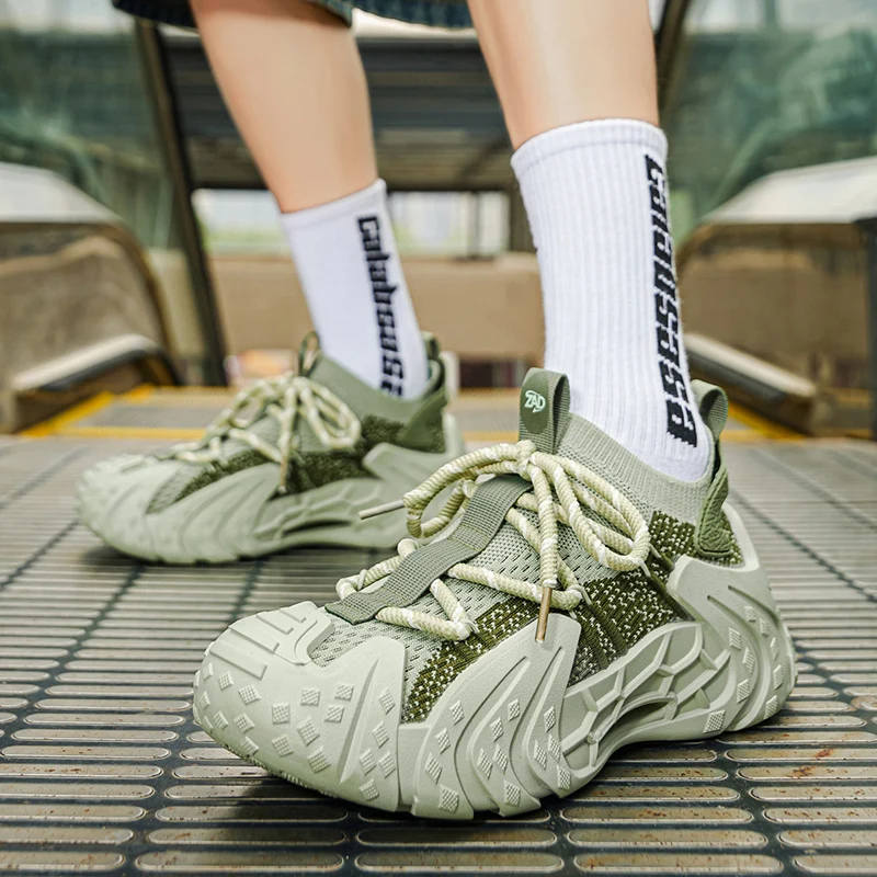 Perforated Vent Mesh Mens Light Summer Sneakers Soft Foam Anti Abrasion Flexible Outsole Outdoor Daily Shoes
Perforated Vent Mesh Mens Light Summer Sneakers Soft Foam Anti Abrasion Flexible Outsole Outdoor Daily Shoes