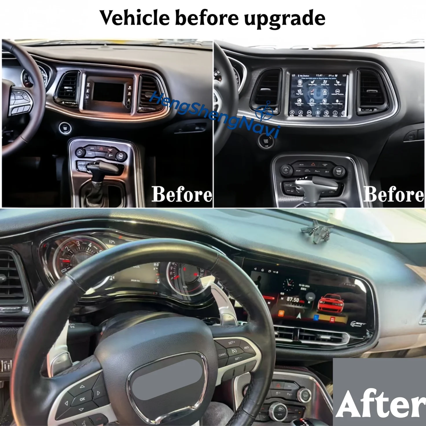 Android 14 Radio Carplay Multimedia Stereo For Dodge Challenger SRT Hellcat 2010-2023 GPS Navi Auto Video Recorder Head Unit
Android 14 Radio Carplay Multimedia Stereo For Dodge Challenger SRT Hellcat 2010-2023 GPS Navi Auto Video Recorder Head Unit