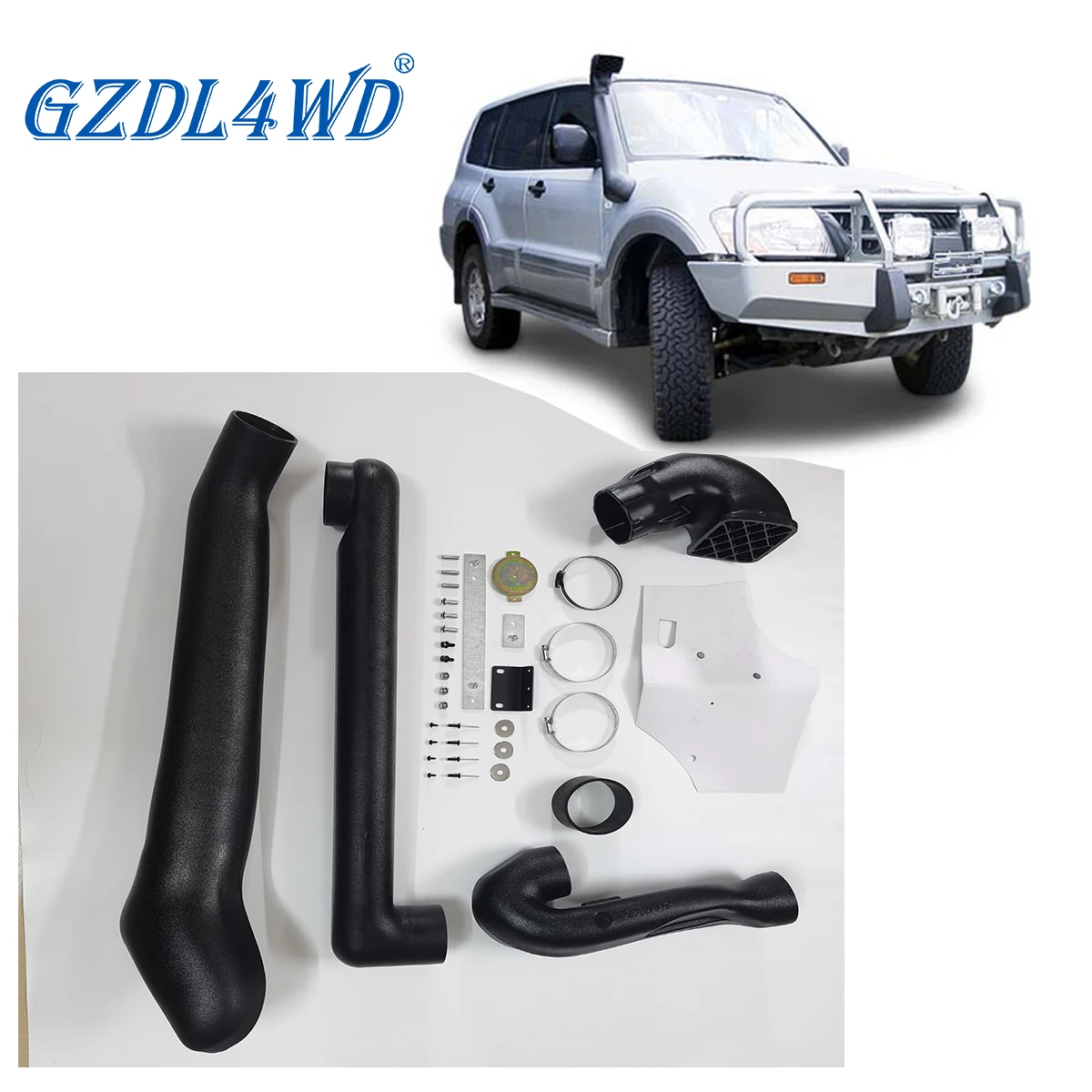 GZDL4WD 4x4 Off Road Car Exterior Accessories RHS LLDPE Snorkel Kit For Mitsubishi Pajero
GZDL4WD 4x4 Off Road Car Exterior Accessories RHS LLDPE Snorkel Kit For Mitsubishi Pajero