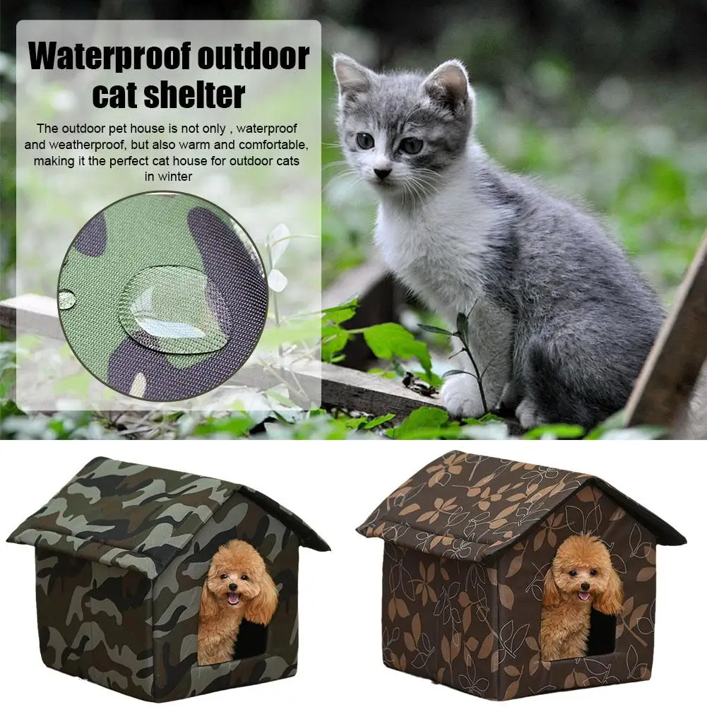 Cat House Waterproof Outdoor Winter Warm Pet Cat Cave Sleeping Beds Tent Home Foldable and Washable for Small Dog Puppy X5X2
Cat House Waterproof Outdoor Winter Warm Pet Cat Cave Sleeping Beds Tent Home Foldable and Washable for Small Dog Puppy X5X2
