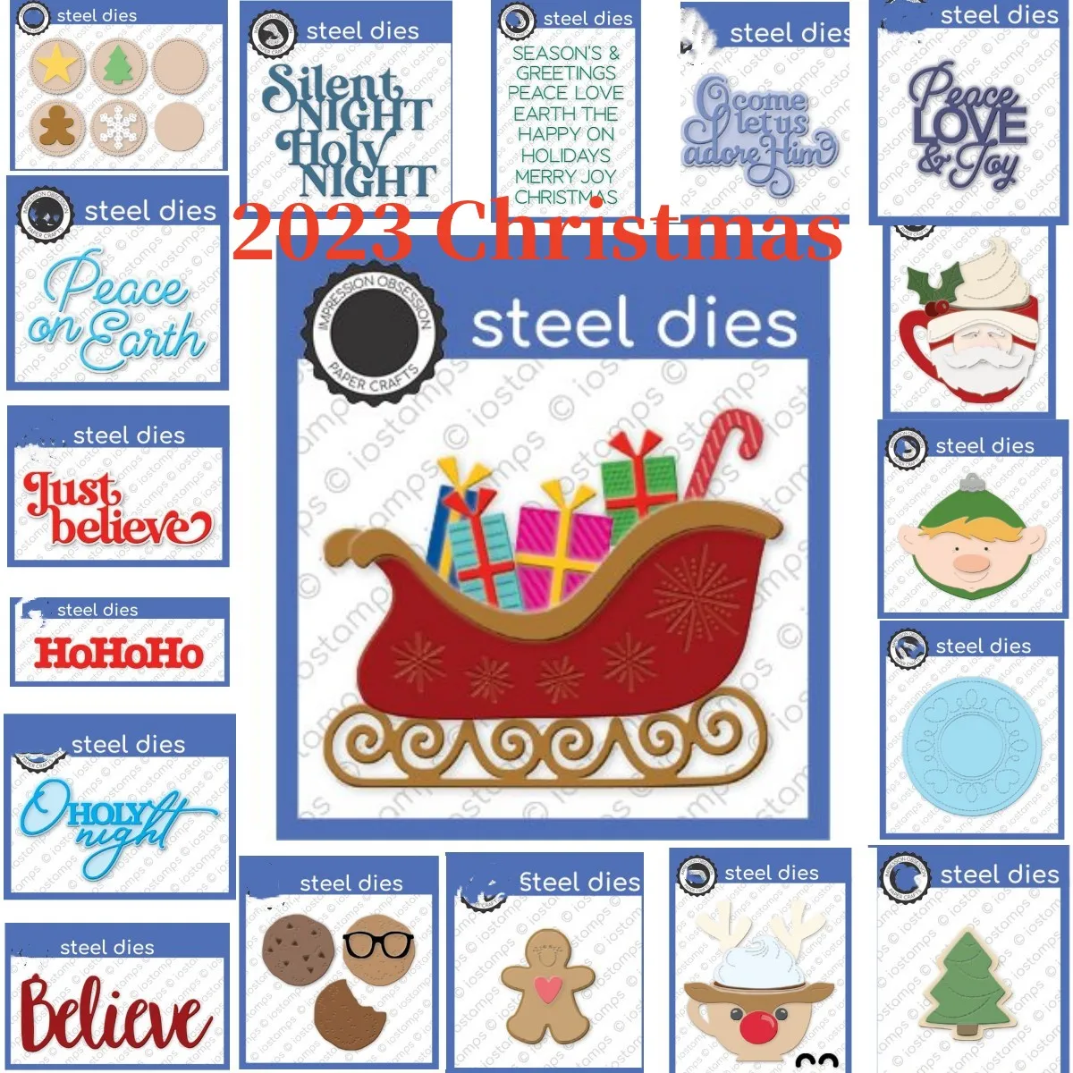 New Christmas Sleigh Letter Cookies Metal Cutting Dies for Making Scrapbook Embossed Diy Craft Knife Mould Template Decoration
New Christmas Sleigh Letter Cookies Metal Cutting Dies for Making Scrapbook Embossed Diy Craft Knife Mould Template Decoration