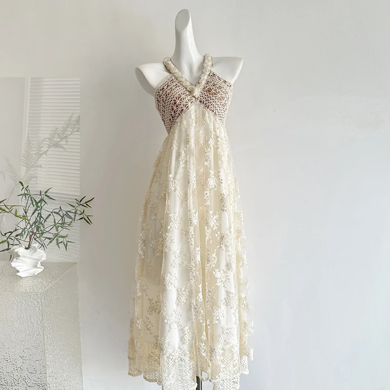 Summer Beach V-Neck Boho Dress Long Women Sleeveless Tank Dress Sexy Fashion Embroidered Floral Maxi Dress Female 2026 New
Summer Beach V-Neck Boho Dress Long Women Sleeveless Tank Dress Sexy Fashion Embroidered Floral Maxi Dress Female 2026 New