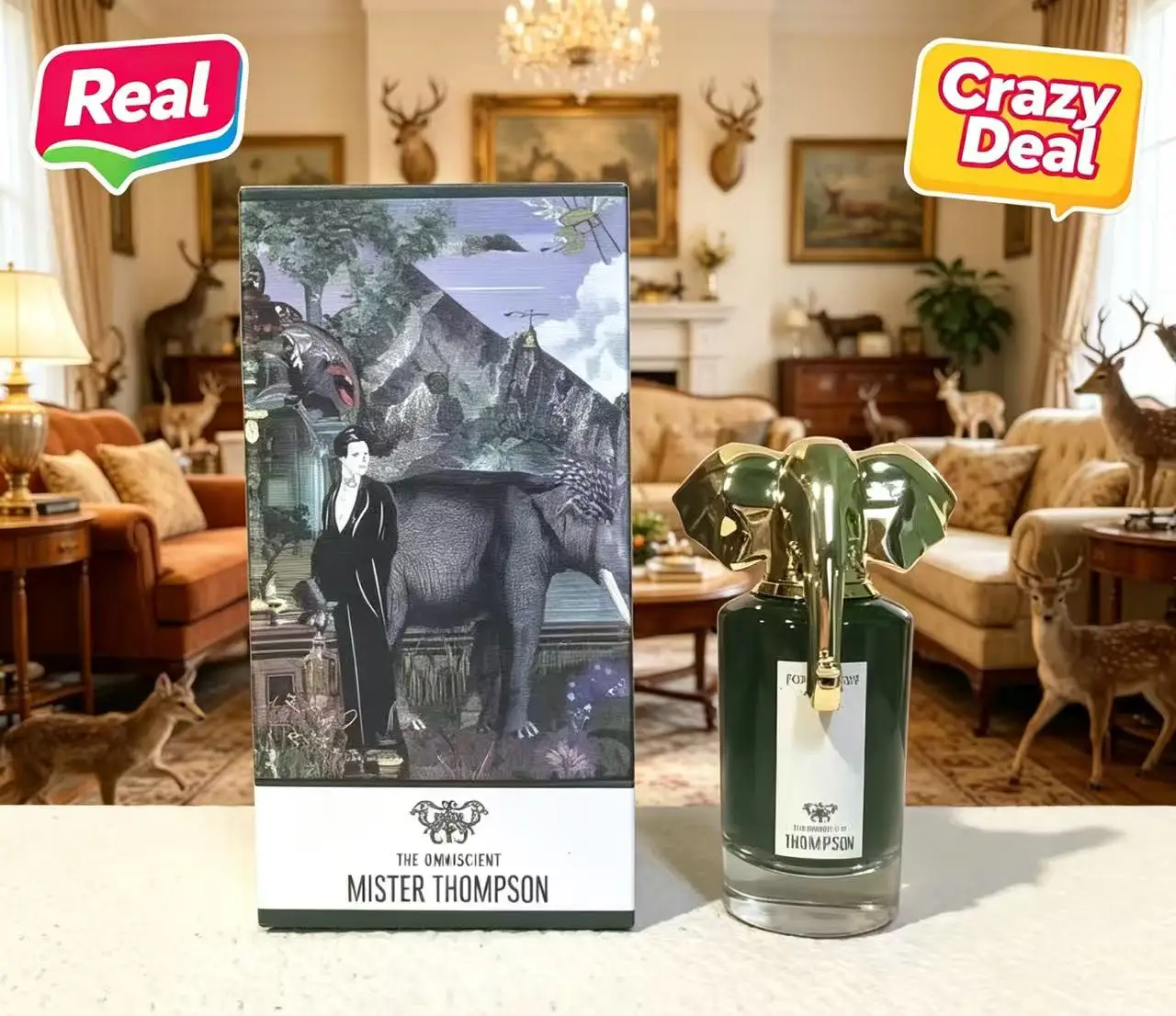 Super High-End Elegant Bottle Design Luxury Animal Head Themed Perfume LORD GEORGE For Men Women 75ml Eau De Parfum
Super High-End Elegant Bottle Design Luxury Animal Head Themed Perfume LORD GEORGE For Men Women 75ml Eau De Parfum