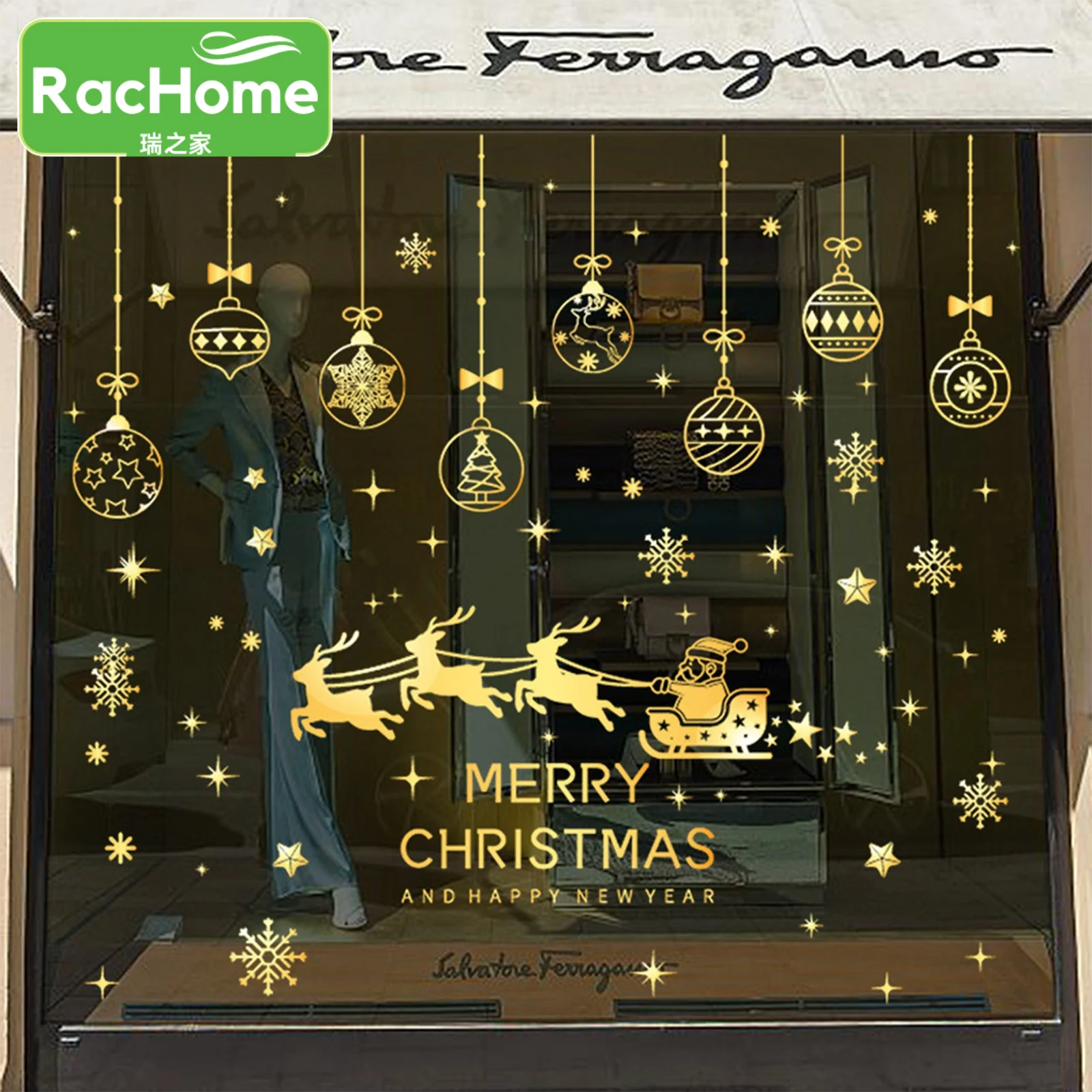 Golden 2023 New Year Wall Sticker Decoration Christmas Window Stickers Merry Christmas Decorations Shopping Mall Window Sticke
Golden 2023 New Year Wall Sticker Decoration Christmas Window Stickers Merry Christmas Decorations Shopping Mall Window Sticke