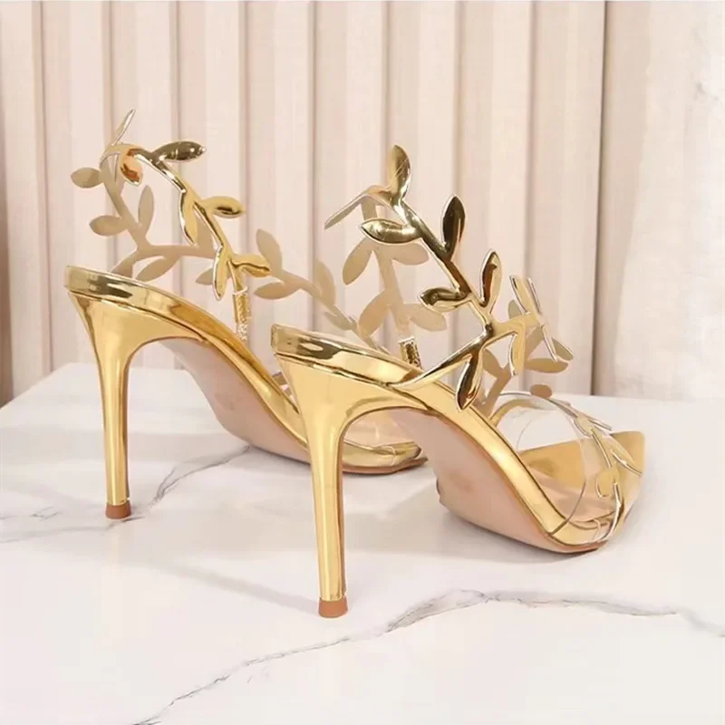 2025 Summer Gold Elegant Pointed toe Women Sandals Fashion Slingbacks Thin High heels Party Banquet Shoes Sandalias Mujer 41 42
2025 Summer Gold Elegant Pointed toe Women Sandals Fashion Slingbacks Thin High heels Party Banquet Shoes Sandalias Mujer 41 42
