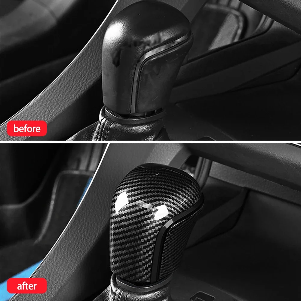 Carbon Fiber Pattern Gear Shift Knob Handle Cover for Toyota Corolla Camry Cross Levin CHR IZOA 2019-2025 1Pc Interior Upgrade
Carbon Fiber Pattern Gear Shift Knob Handle Cover for Toyota Corolla Camry Cross Levin CHR IZOA 2019-2025 1Pc Interior Upgrade