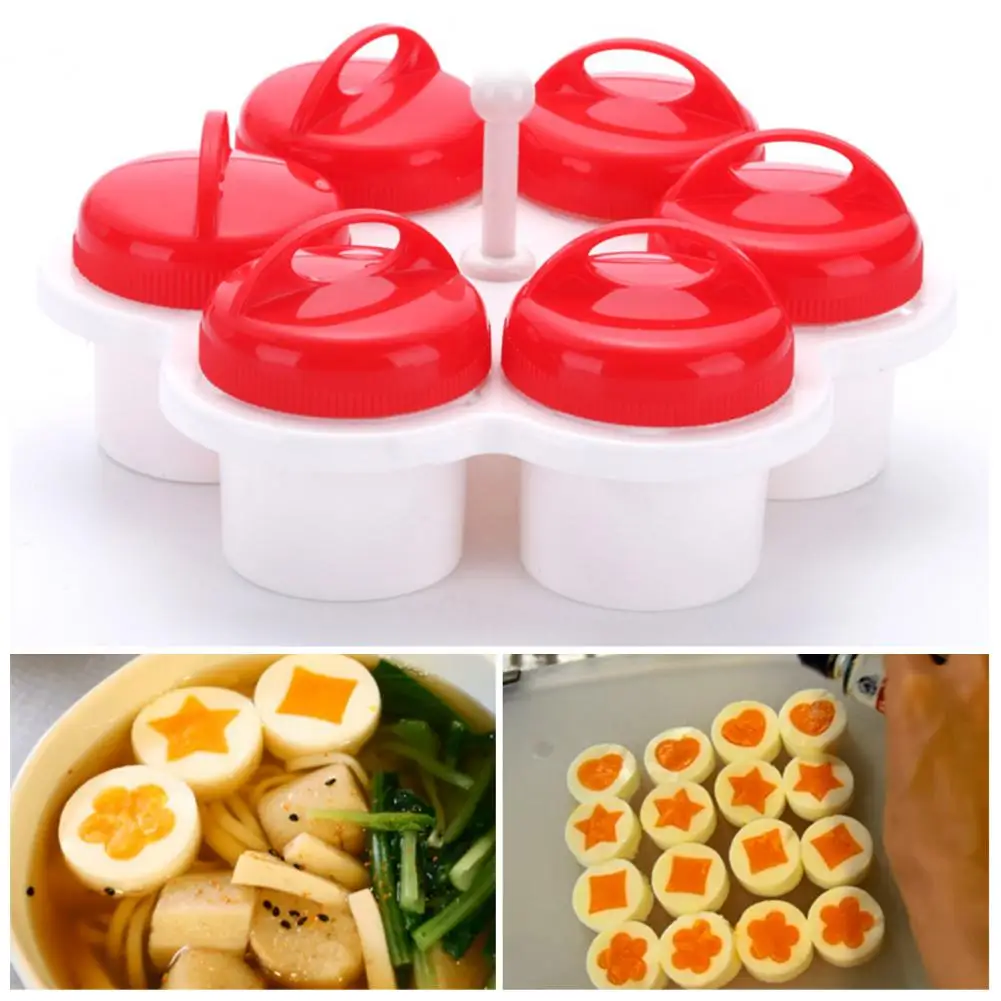 Egg Cooker Tool Versatile Steamed Egg Mold Set 6 Shapes Food Grade Pp Non-stick Poached Egg Cup Cooker Heat Resistant Kitchen
Egg Cooker Tool Versatile Steamed Egg Mold Set 6 Shapes Food Grade Pp Non-stick Poached Egg Cup Cooker Heat Resistant Kitchen