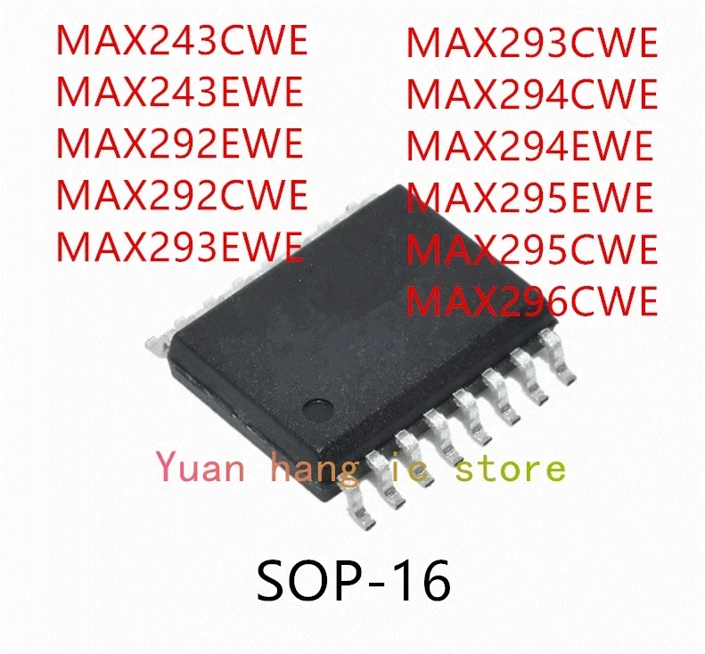 10 шт. MAX243CWE MAX243EWE MAX292EWE MAX292CWE MAX293EWE MAX293CWE MAX294CWE MAX294EWE MAX295EWE MAX295CWE MAX296CWE IC
10 шт. MAX243CWE MAX243EWE MAX292EWE MAX292CWE MAX293EWE MAX293CWE MAX294CWE MAX294EWE MAX295EWE MAX295CWE MAX296CWE IC
