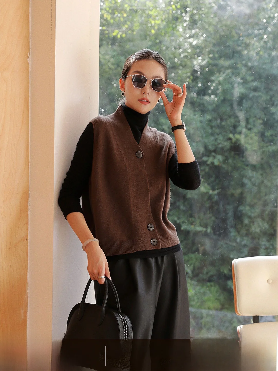 Retro Versatile Layered Svel Vest Loose V-Ne Slimming Knitwear Women's Faion Outerwear Warm Wool Blend Winter Colle...
Retro Versatile Layered Svel Vest Loose V-Ne Slimming Knitwear Women's Faion Outerwear Warm Wool Blend Winter Colle...