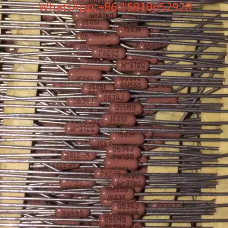 10pcs VISHAY DALE RN55D1503F 0.25W 150K 1% high-precision resistor, Dale resistor
10pcs VISHAY DALE RN55D1503F 0.25W 150K 1% high-precision resistor, Dale resistor