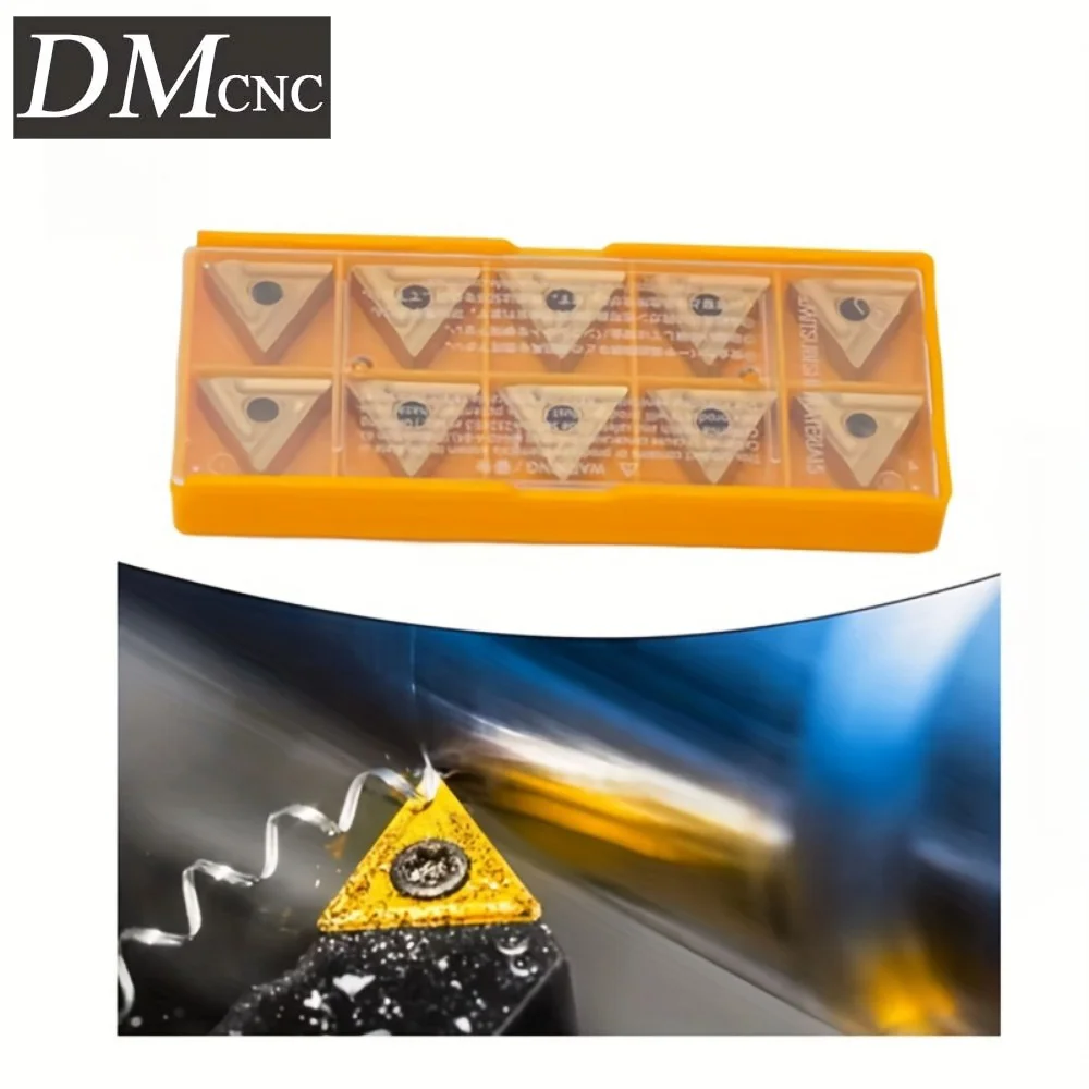 TNMG160404/160408R-ES Inserts 10PC - CNC Turning/Grooving Tools for Steel/Stainless
TNMG160404/160408R-ES Inserts 10PC - CNC Turning/Grooving Tools for Steel/Stainless