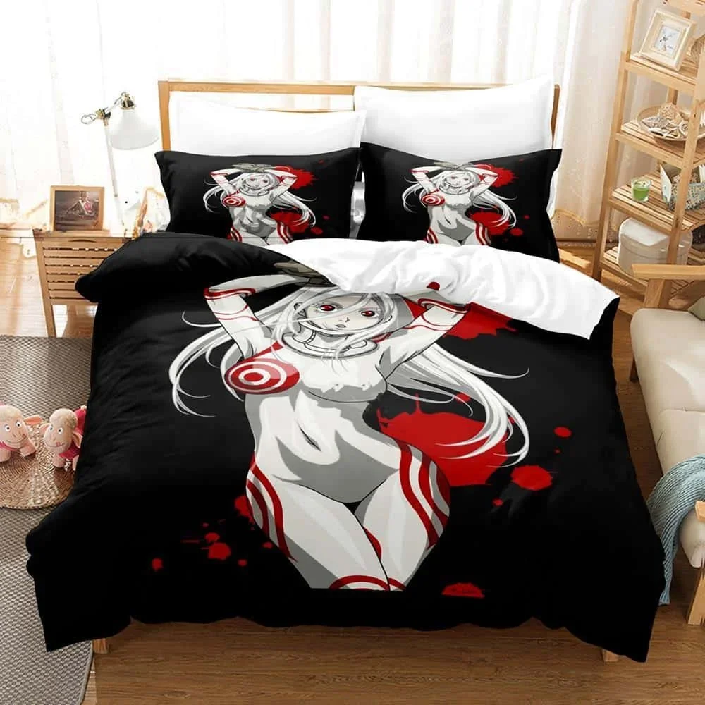 Модный комплект постельного белья Deadman Wonderland Single Twin Full Queen King Size, комплект постельного белья для взрослых и детей, комплекты пододеяльников для спальни, 3D принт, аниме
Модный комплект постельного белья Deadman Wonderland Single Twin Full Queen King Size, комплект постельного белья для взрослых и детей, комплекты пододеяльников для спальни, 3D принт, аниме