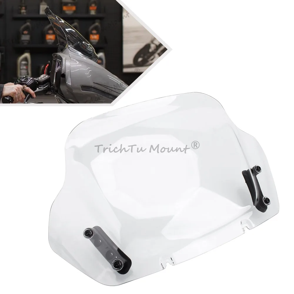Motorcycle Windshield Wind Deflectors And Mounting Kit Fits For Harley Cvo/Se Street Glide Flhxse Flhx/I Flhxu Abs Plastic Clear
Motorcycle Windshield Wind Deflectors And Mounting Kit Fits For Harley Cvo/Se Street Glide Flhxse Flhx/I Flhxu Abs Plastic Clear