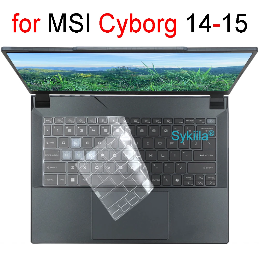 Keyboard Cover for MSI Cyborg 14 15 AI A1V A13V A13U A12V A12U 15.6 Protector Skin Case Silicone
Keyboard Cover for MSI Cyborg 14 15 AI A1V A13V A13U A12V A12U 15.6 Protector Skin Case Silicone