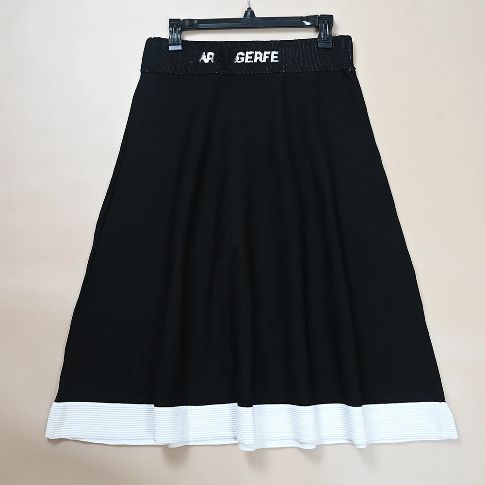 Fall New Sle Knitted f Skirt for Women Elastic Waist Color Blo Hem A-Line Skirt High Waist Midi Skirt Color
Fall New Sle Knitted f Skirt for Women Elastic Waist Color Blo Hem A-Line Skirt High Waist Midi Skirt Color