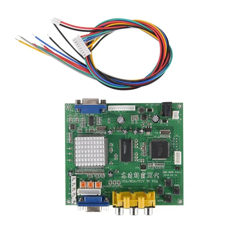 For RGB/CGA/EGA/YUV To VGA HD Video Converter Board HD9800/GBS8200 Multi-Function Convenience Module Durable Easy To Use
For RGB/CGA/EGA/YUV To VGA HD Video Converter Board HD9800/GBS8200 Multi-Function Convenience Module Durable Easy To Use