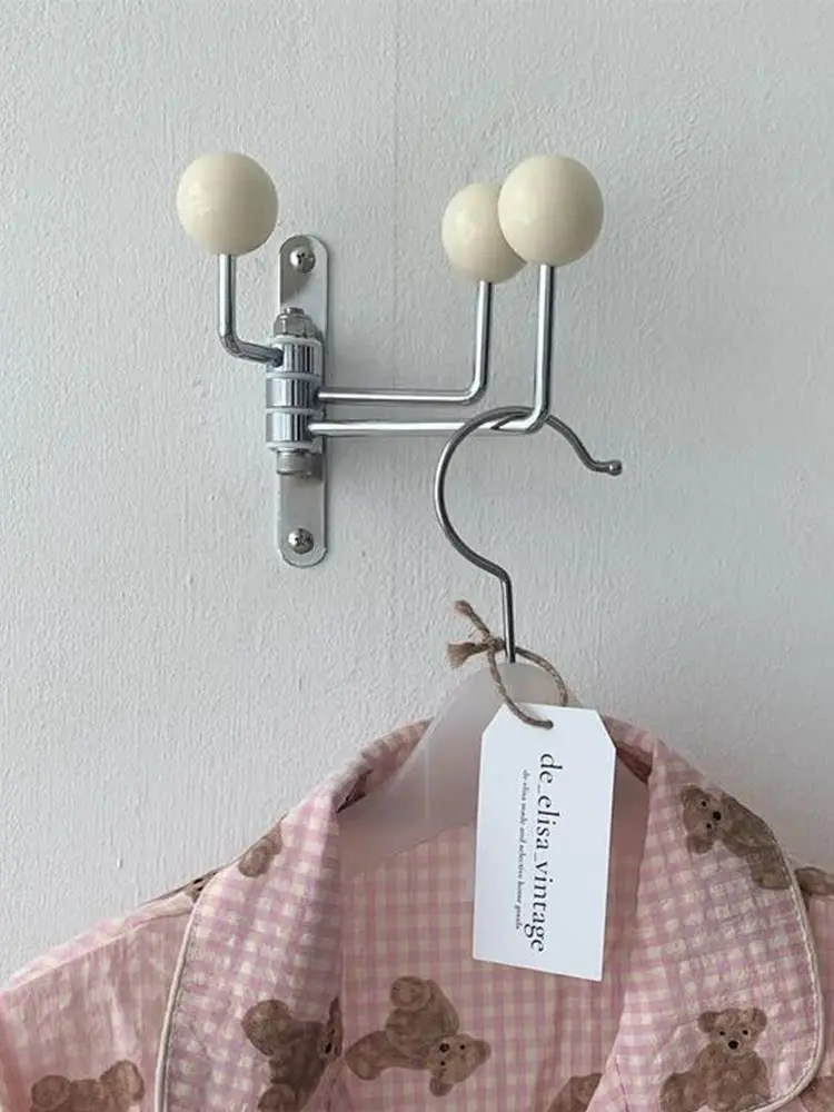 Hook bedroom ins complex pre-owned rotating round ball try-on clothes in the cloakroom wall-mounted storage
Hook bedroom ins complex pre-owned rotating round ball try-on clothes in the cloakroom wall-mounted storage