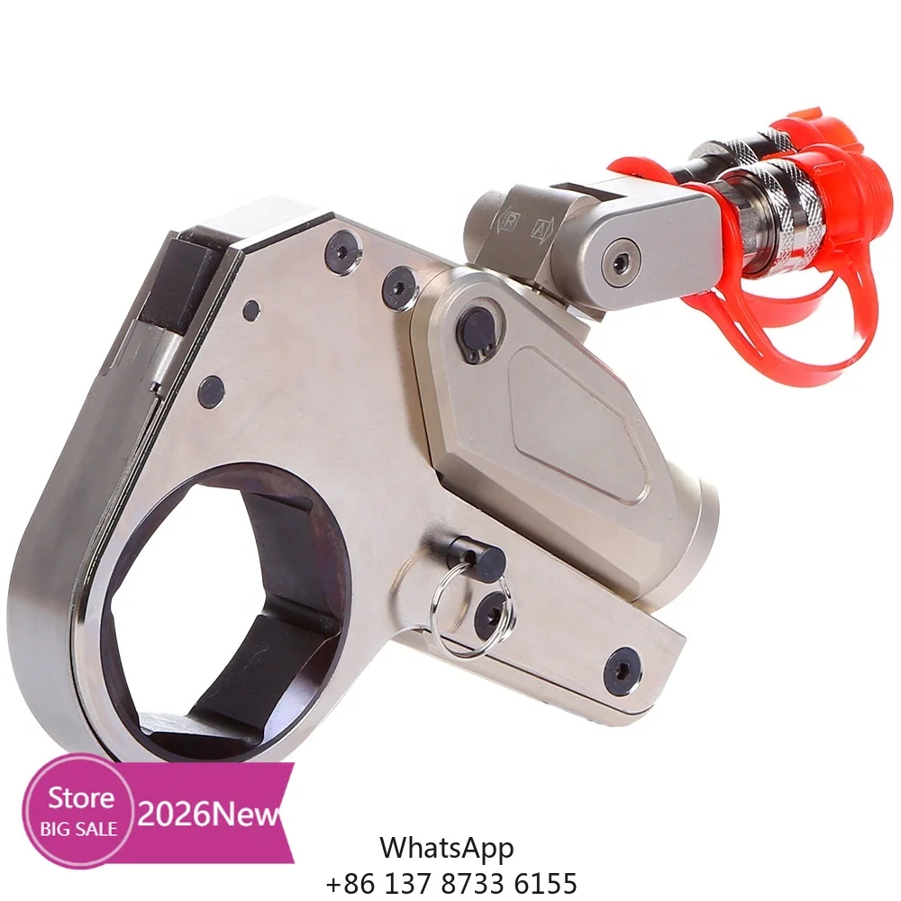 2026MHW-2/S41 Anti-Corrosion Alloy Hexagon Hollow Ratchet Cassette Low Profile Hydraulic Torque Wrench
2026MHW-2/S41 Anti-Corrosion Alloy Hexagon Hollow Ratchet Cassette Low Profile Hydraulic Torque Wrench