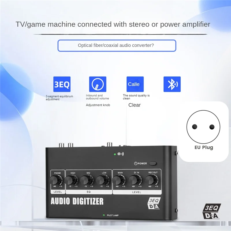 POP-l Портативный домашний телевизор Bluetooth-соединение Усилитель звука Сеть Живая настройка Цифровой аналоговый аудиоконвертер с ЕС
POP-l Портативный домашний телевизор Bluetooth-соединение Усилитель звука Сеть Живая настройка Цифровой аналоговый аудиоконвертер с ЕС
