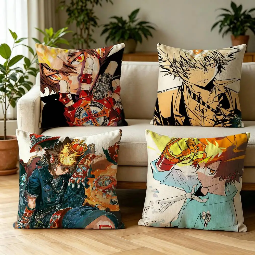S-Sawada T-Tsunayoshi 2000s Anime Double-sided print Pillow Case Cushion Cover Throw Pillow Case For Car Sofa
S-Sawada T-Tsunayoshi 2000s Anime Double-sided print Pillow Case Cushion Cover Throw Pillow Case For Car Sofa