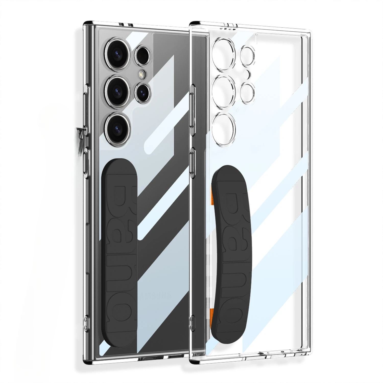For Samsung Galaxy S23 S24 Ultra Case with Silicone Wristband Transparent Hard PC Shockproof Protection Phone Cover Accessories
For Samsung Galaxy S23 S24 Ultra Case with Silicone Wristband Transparent Hard PC Shockproof Protection Phone Cover Accessories