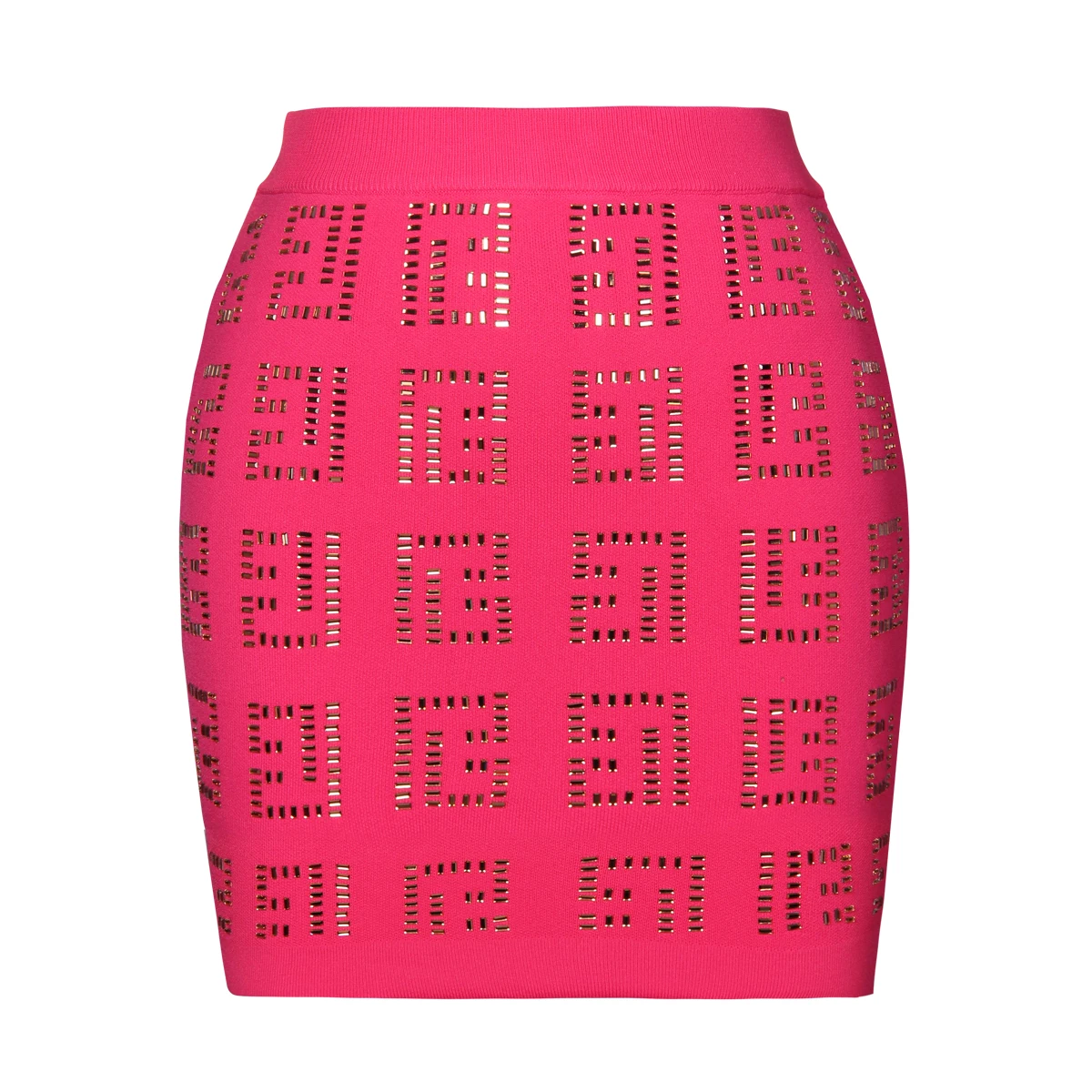 Summer New Style Simple And Atmospheric Knitted Rhinestone Hot Stamping Fashionable Commuting Short Skirt With Wrapped Buttocks
Summer New Style Simple And Atmospheric Knitted Rhinestone Hot Stamping Fashionable Commuting Short Skirt With Wrapped Buttocks