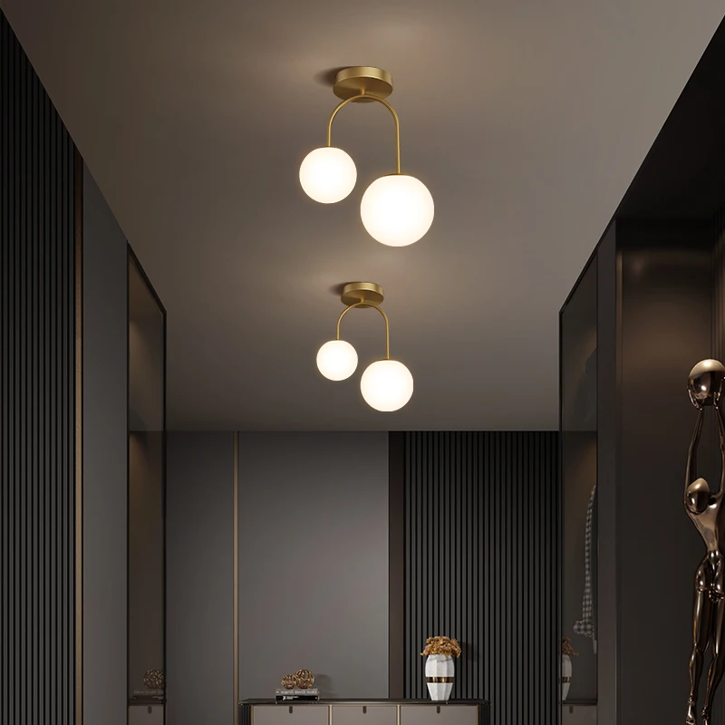 Modern Simple LED Copper Chandelier Decorative Lighting for Corridor of Living Room and Dining Room
Modern Simple LED Copper Chandelier Decorative Lighting for Corridor of Living Room and Dining Room