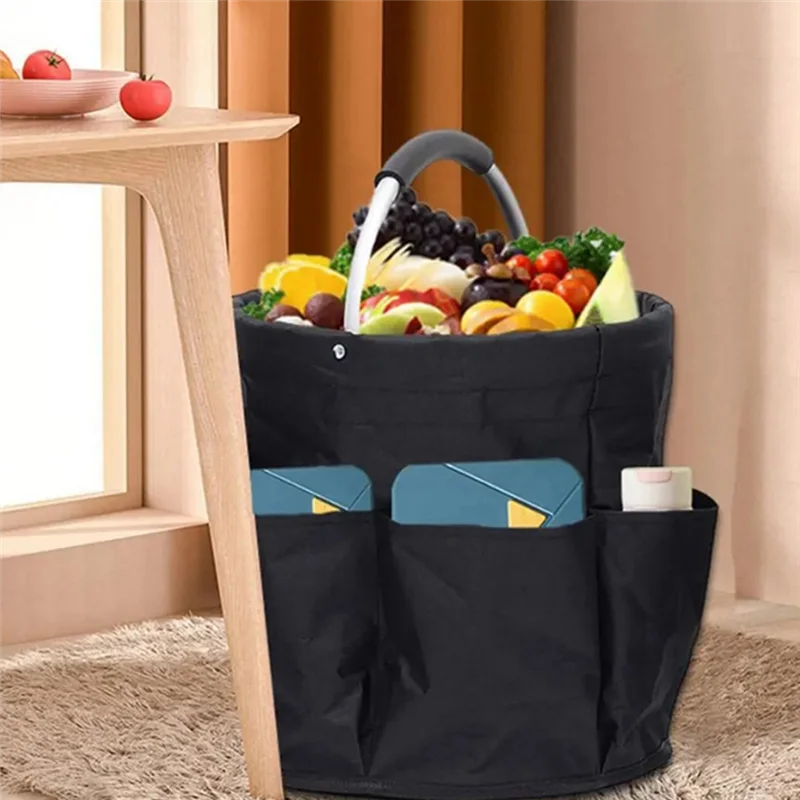 Black Portable Foldable Storage Bag Gardening Tool Bag Manual Tool Bag Planting Props Shopping Camp Basket Easy To Use-AT64
Black Portable Foldable Storage Bag Gardening Tool Bag Manual Tool Bag Planting Props Shopping Camp Basket Easy To Use-AT64