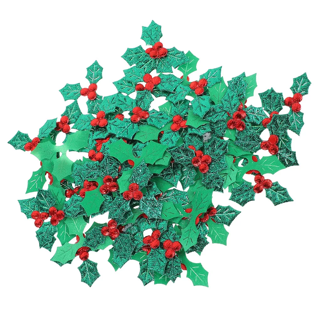 200 Pcs DIY Cloth Leaves nament Red Berry Decor Christmas Party Accessories Window Door Adornment Holiday Craft
200 Pcs DIY Cloth Leaves nament Red Berry Decor Christmas Party Accessories Window Door Adornment Holiday Craft