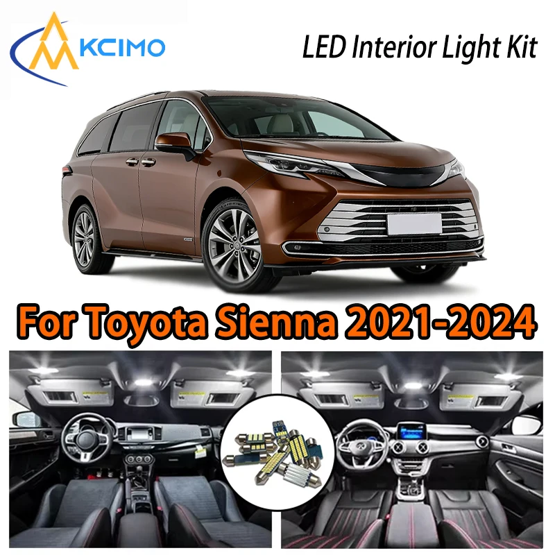 Quick Install LED Interior Lights For Toyota Sienna 2021-2024, Two Colors Choice Super Bright Atmosphere
Quick Install LED Interior Lights For Toyota Sienna 2021-2024, Two Colors Choice Super Bright Atmosphere