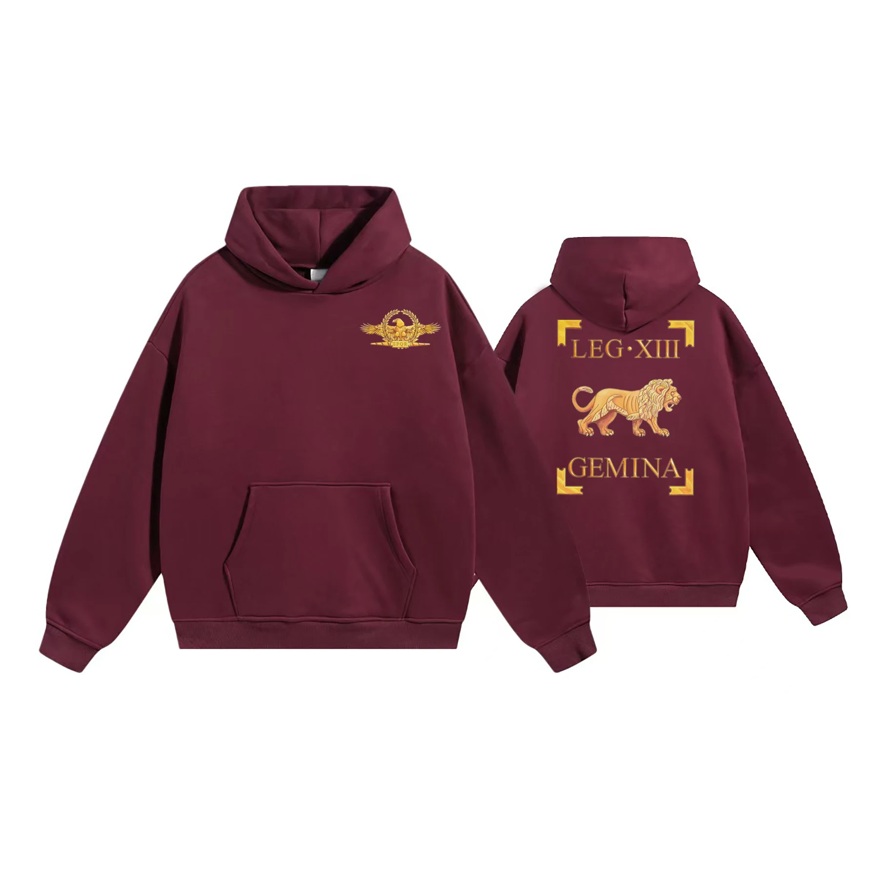 Legio XIII Gemina Lion Symbol Vexillum 13st Roman Legion Pullover Hoodie New 100% Cotton Comfortable Casual Mens Sweatshirts
Legio XIII Gemina Lion Symbol Vexillum 13st Roman Legion Pullover Hoodie New 100% Cotton Comfortable Casual Mens Sweatshirts