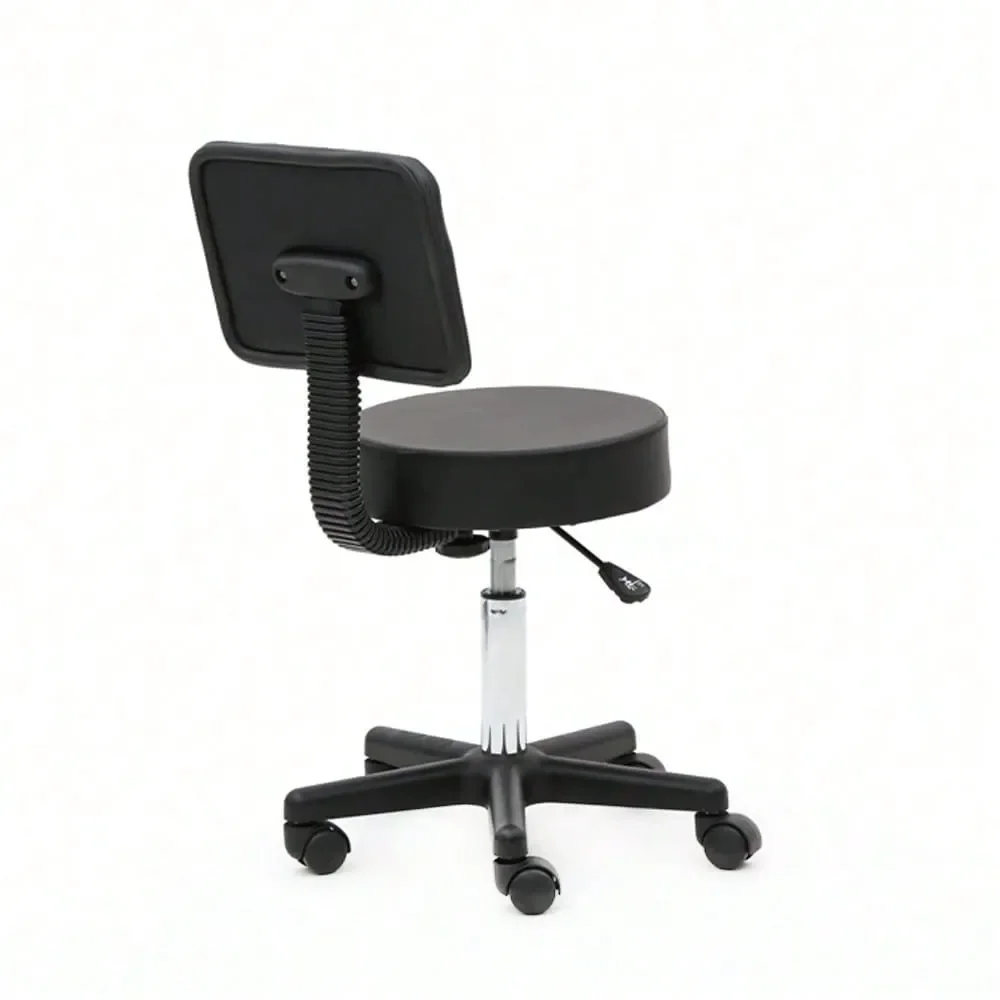 Bar Stools Sillas Para Barra AltaShape Plastic Adjustable Salon Stool With Back Black White
Bar Stools Sillas Para Barra AltaShape Plastic Adjustable Salon Stool With Back Black White