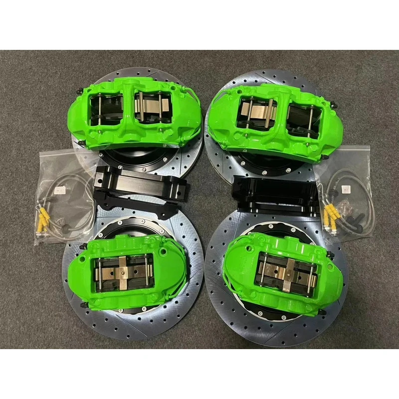 High Performance Brake Kit, 355mm-420mm, Front 6-Piston & Rear 4-Piston Calipers for E90 E92 Series
High Performance Brake Kit, 355mm-420mm, Front 6-Piston & Rear 4-Piston Calipers for E90 E92 Series