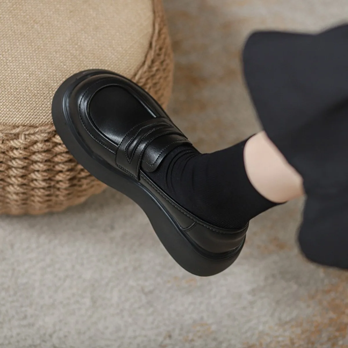 Lolita Platform Shoes Black/Coffee Student Uniform Shoes Anti-Slip Soft Insole, Breathable Anti-Chafing Cosplay Fashion Footwear
Lolita Platform Shoes Black/Coffee Student Uniform Shoes Anti-Slip Soft Insole, Breathable Anti-Chafing Cosplay Fashion Footwear