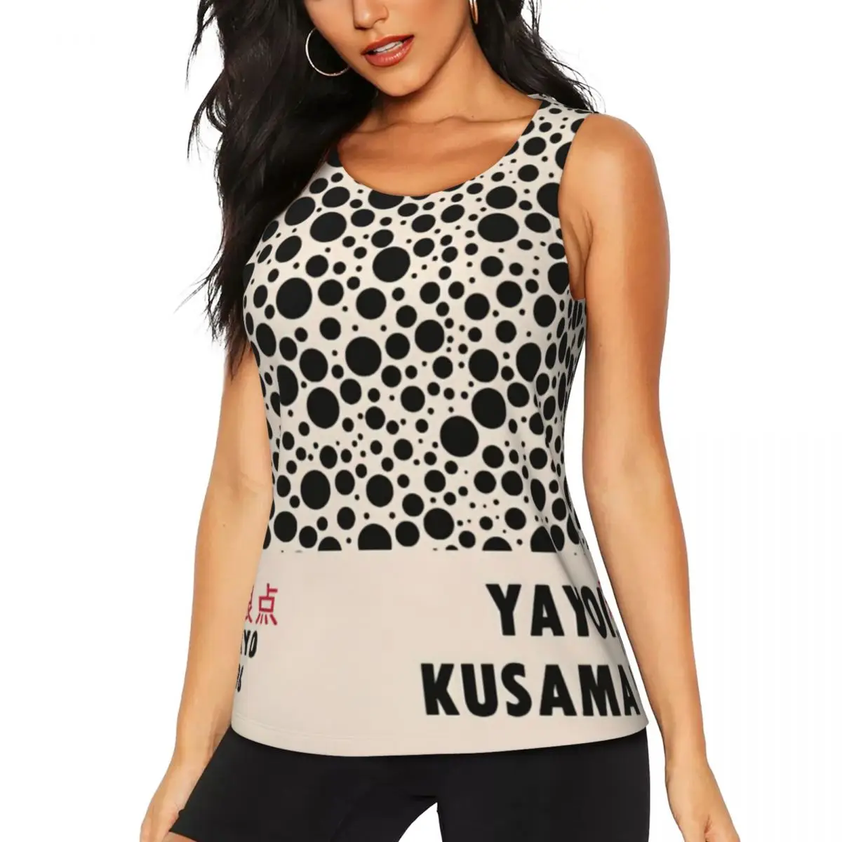 Custom Yayoi Kusama Japanese Exhibition Yoga Shirts Women Athletic Running Tank Tops
Custom Yayoi Kusama Japanese Exhibition Yoga Shirts Women Athletic Running Tank Tops