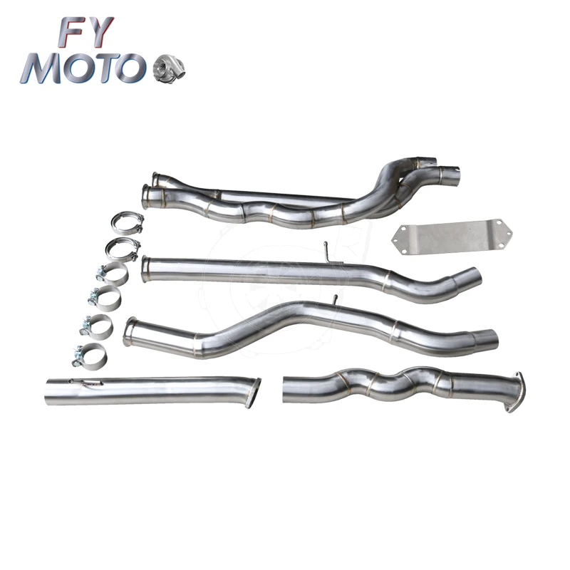 Exhaust Midpipe for S55 F80 F82 M3 M4 2014+ New Design with Brace
Exhaust Midpipe for S55 F80 F82 M3 M4 2014+ New Design with Brace